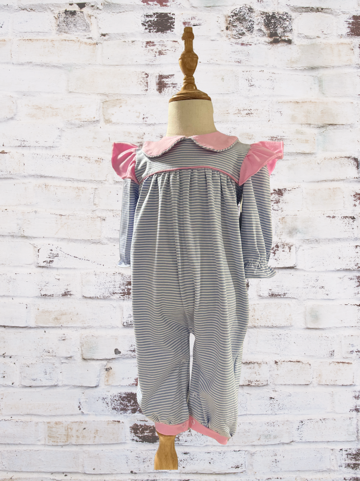 Girls Striped Longall