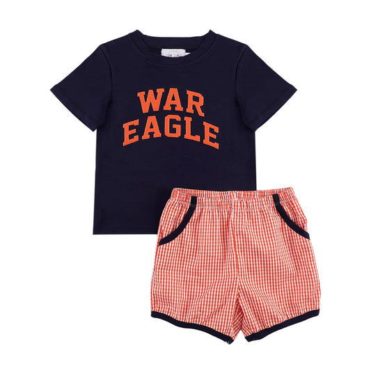 Boys Auburn Gameday Short Set