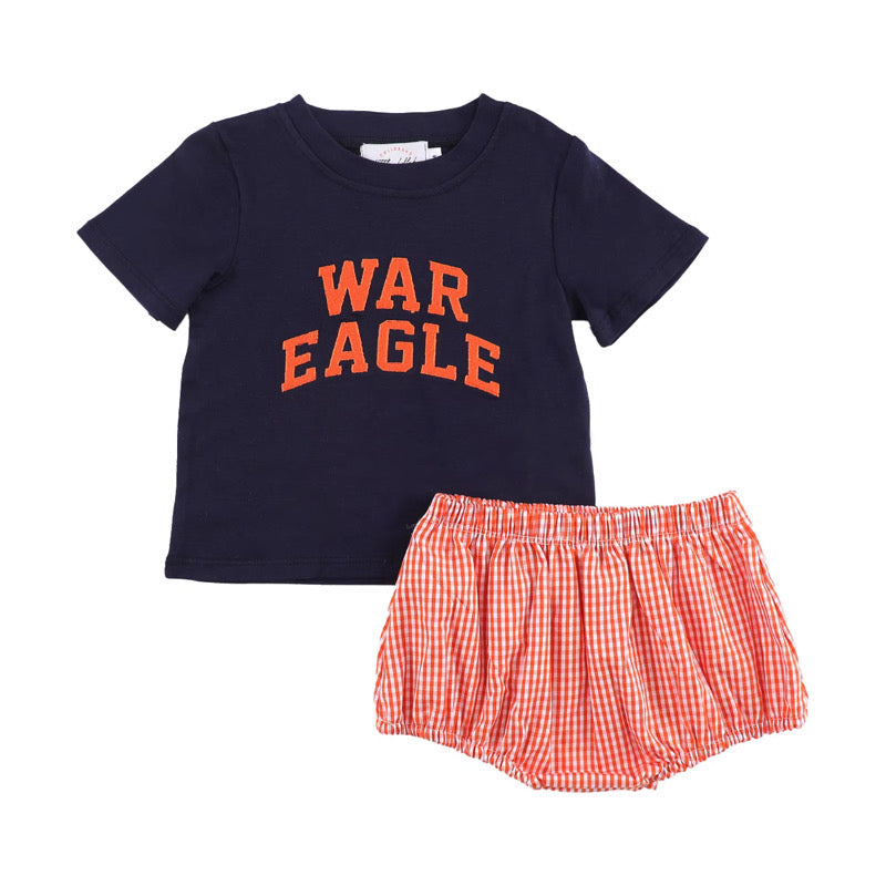 Boys Auburn Diaper Set