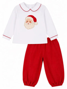 Preorder Boys Santa Pants Set