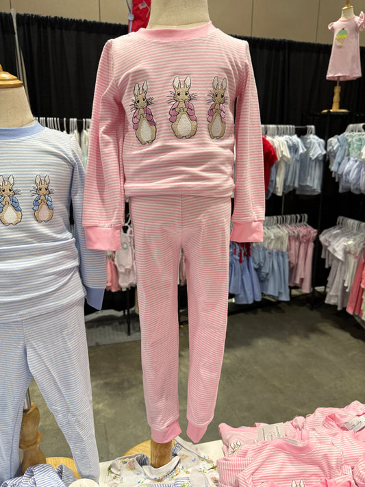 Girls Peter Rabbit Easter Pajamas