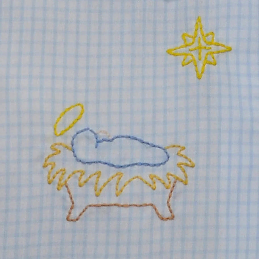 Girls Hand Stitched Nativity Dress