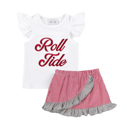Girls Alabama Gameday Skort
