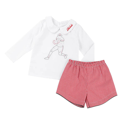 Ole Miss Football Player Short Set