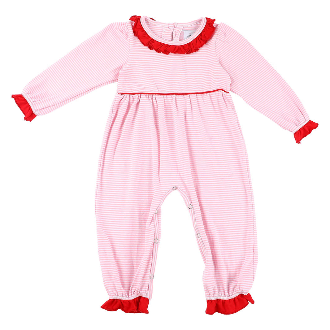 Girls Pink and Red Longall