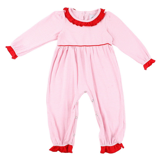 Girls Pink and Red Longall