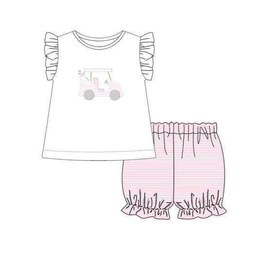 Girls Hole In One Golf Short Set