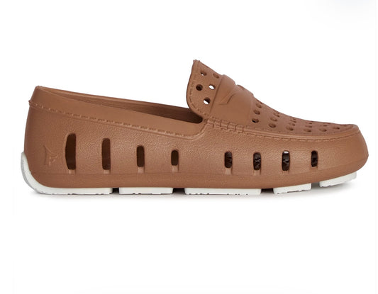 Floafers Tan and White