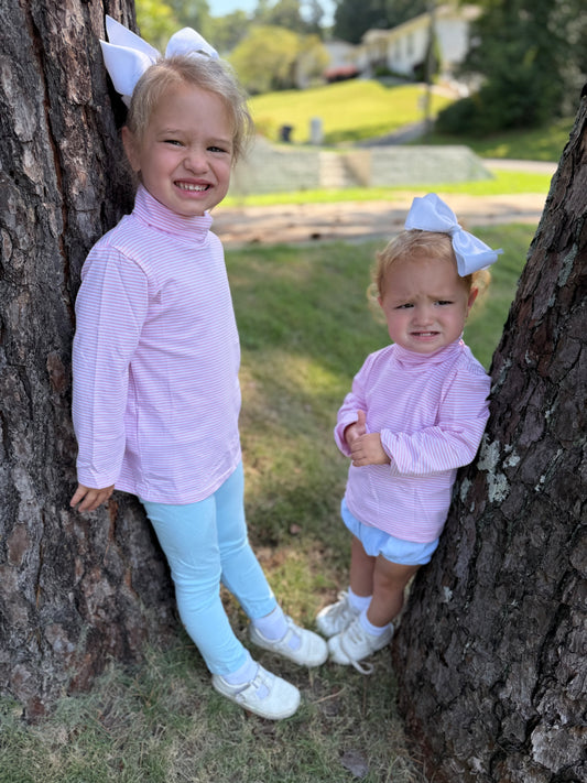 Girls Baby Blue Leggings