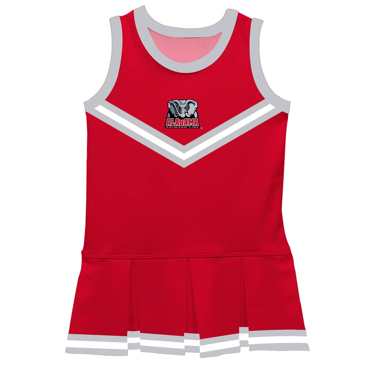 Alabama Crimson Tide Red Sleeveless Cheerleader Dress